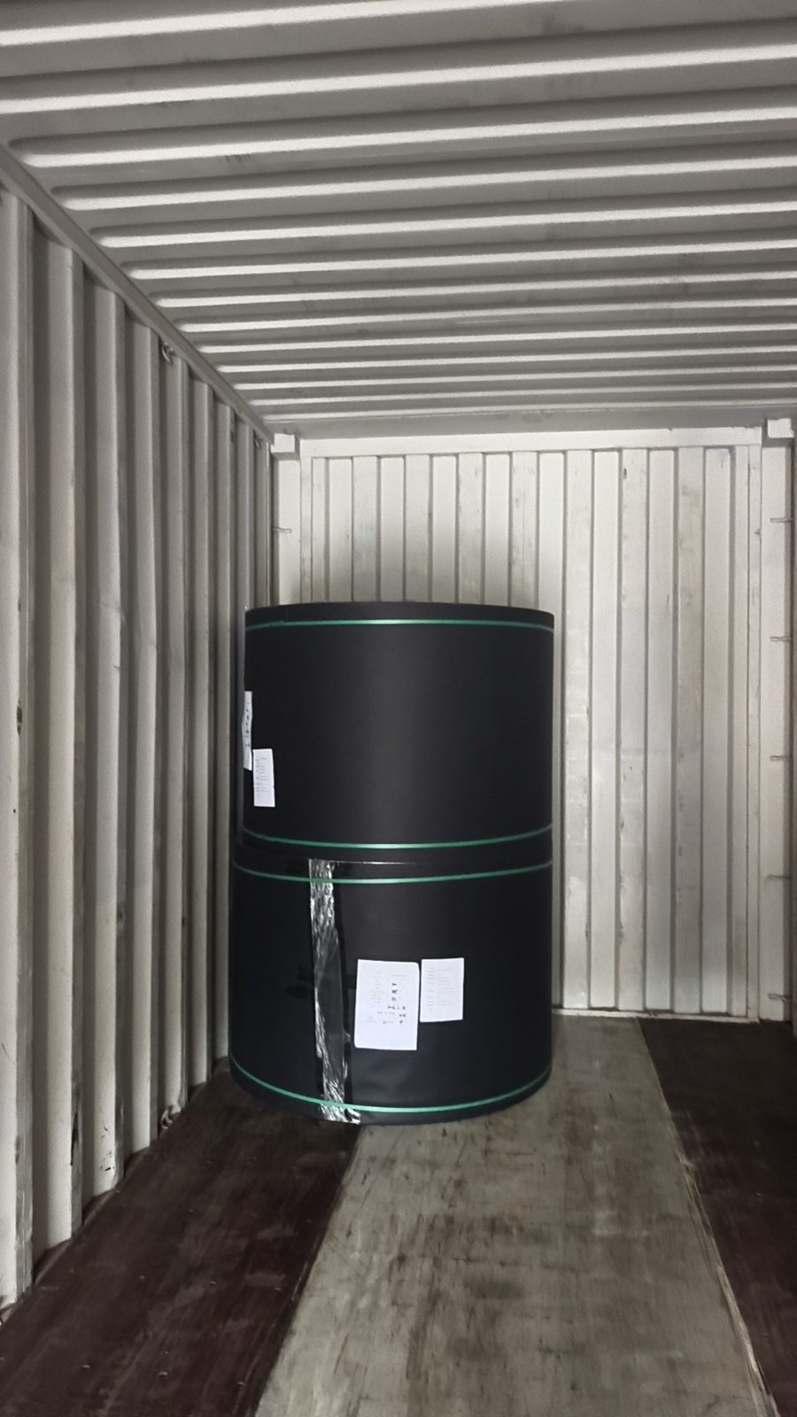Black Cardboard Container Shipment